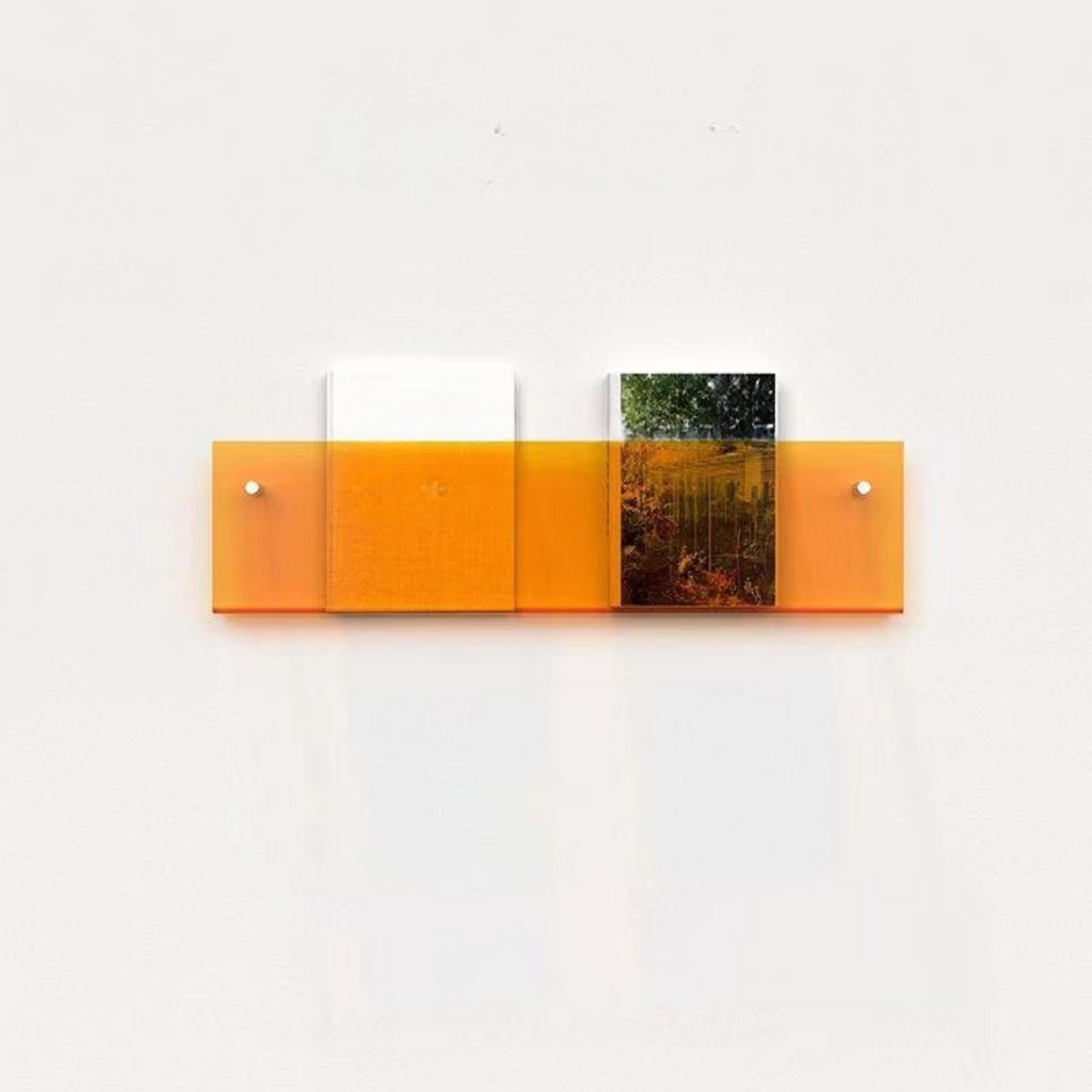 Wall Shelf Clear Acrylic Magazine Holder