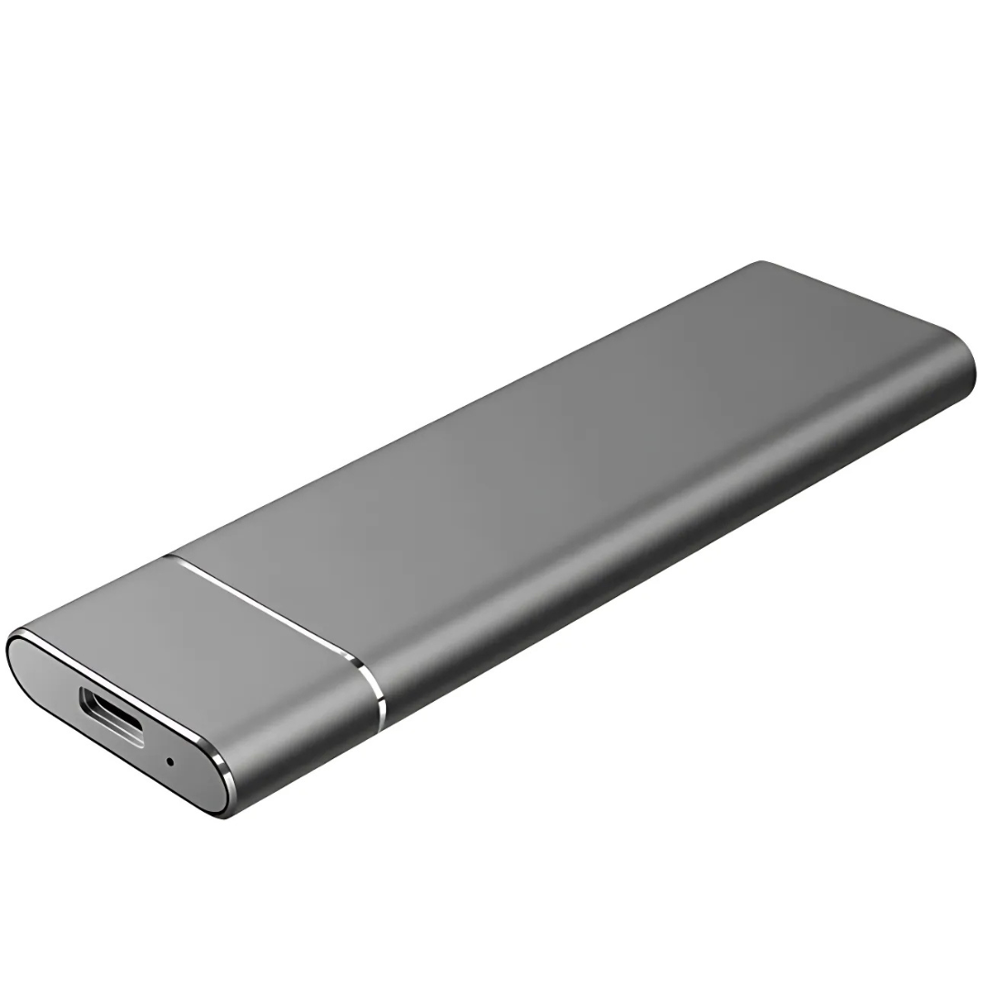External Hard Drive Aluminum USB Storage Case