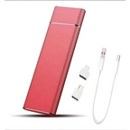 External Hard Drive Aluminum USB Storage Case