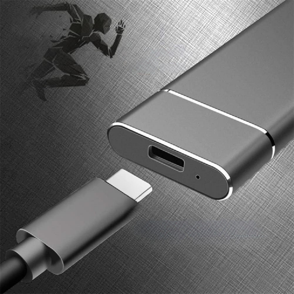 External Hard Drive Aluminum USB Storage Case