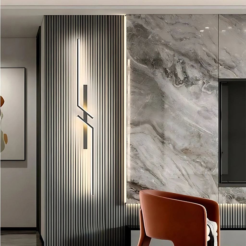 Wall Lights Modern Vertical Metal Fixture