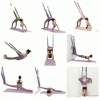 LuxAura AeroStretch Aerial Yoga Rope | High-quality, flexible rope for suspended yoga with optimal support and comfort