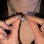 Magnetic Heart Charm Necklace