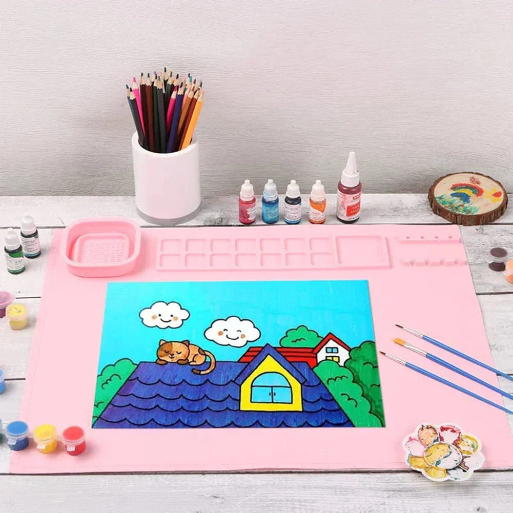 Cleaning is child's play – Color Play Mat for Kids