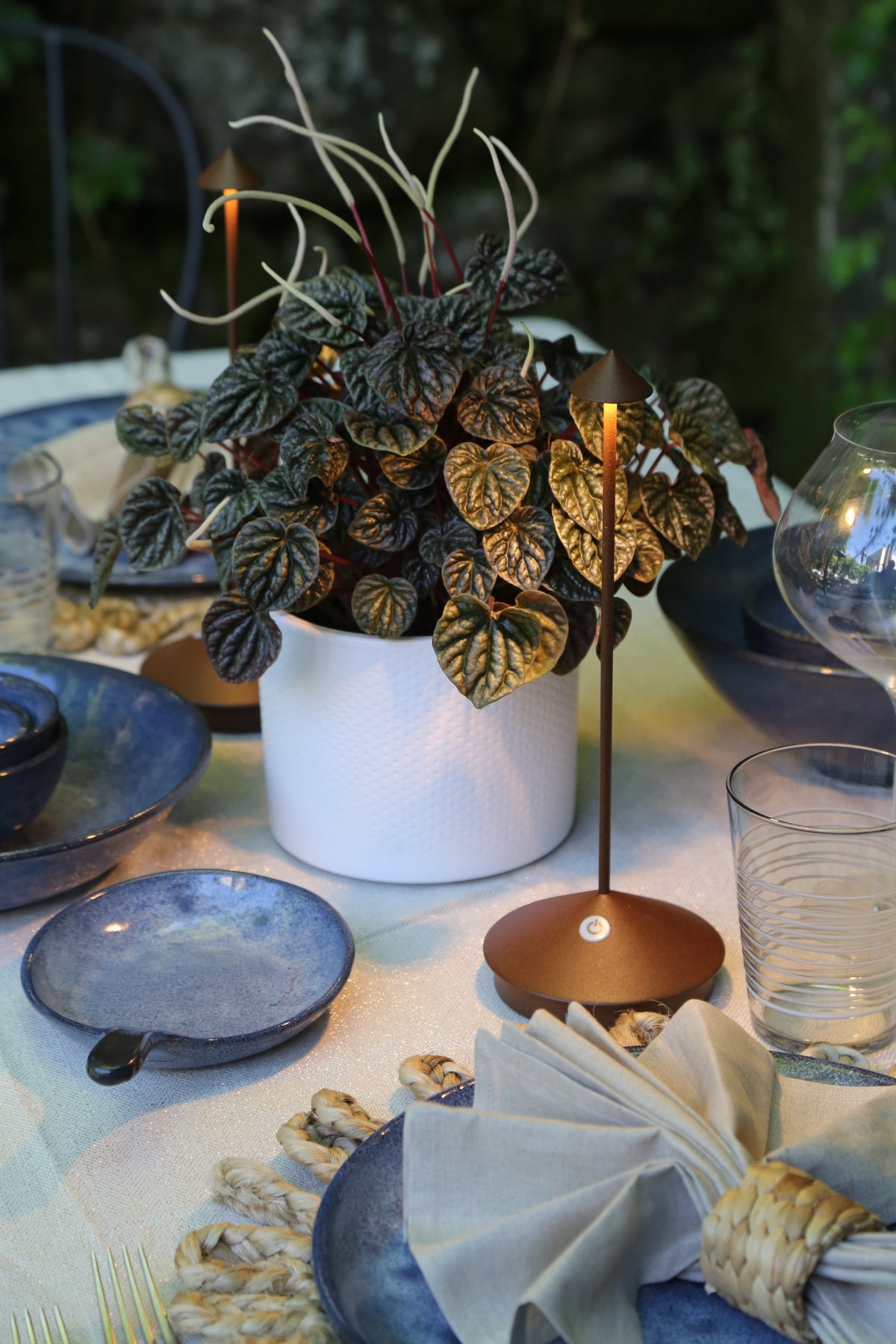 Portable LED Table Lamp Lumora – Dimmable, Weatherproof & Stylish