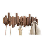 PianoWood Wall wardrobe – Wooden Piano keys Wardrobe of Walnut or Beech