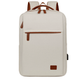 Multifunctional travel backpack with laptop compartment and USB port