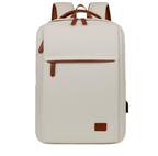 Multifunctional travel backpack with laptop compartment and USB port
