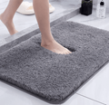 Super-thick luxury bath mat with ultra-soft surface & non-slip underside