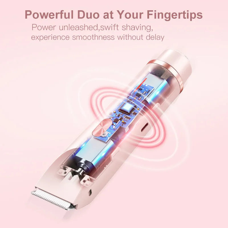 BlissEdge Women’s Rechargeable Razor – Painless Hair Removal for Smooth, Soft Skin