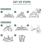 Instant Pop-Up Camping Tent with Quick Setup