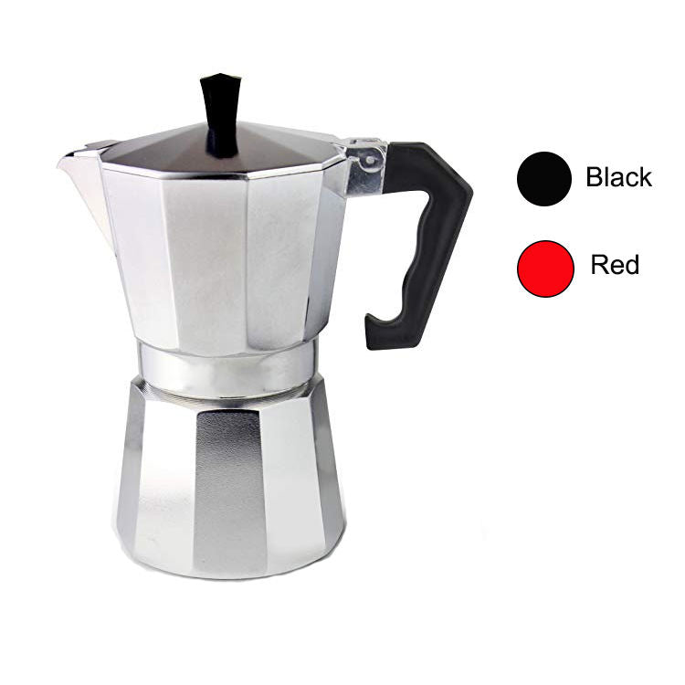 Classic Italian Espresso Maker for the Stove - 12 Cup Moka Pot