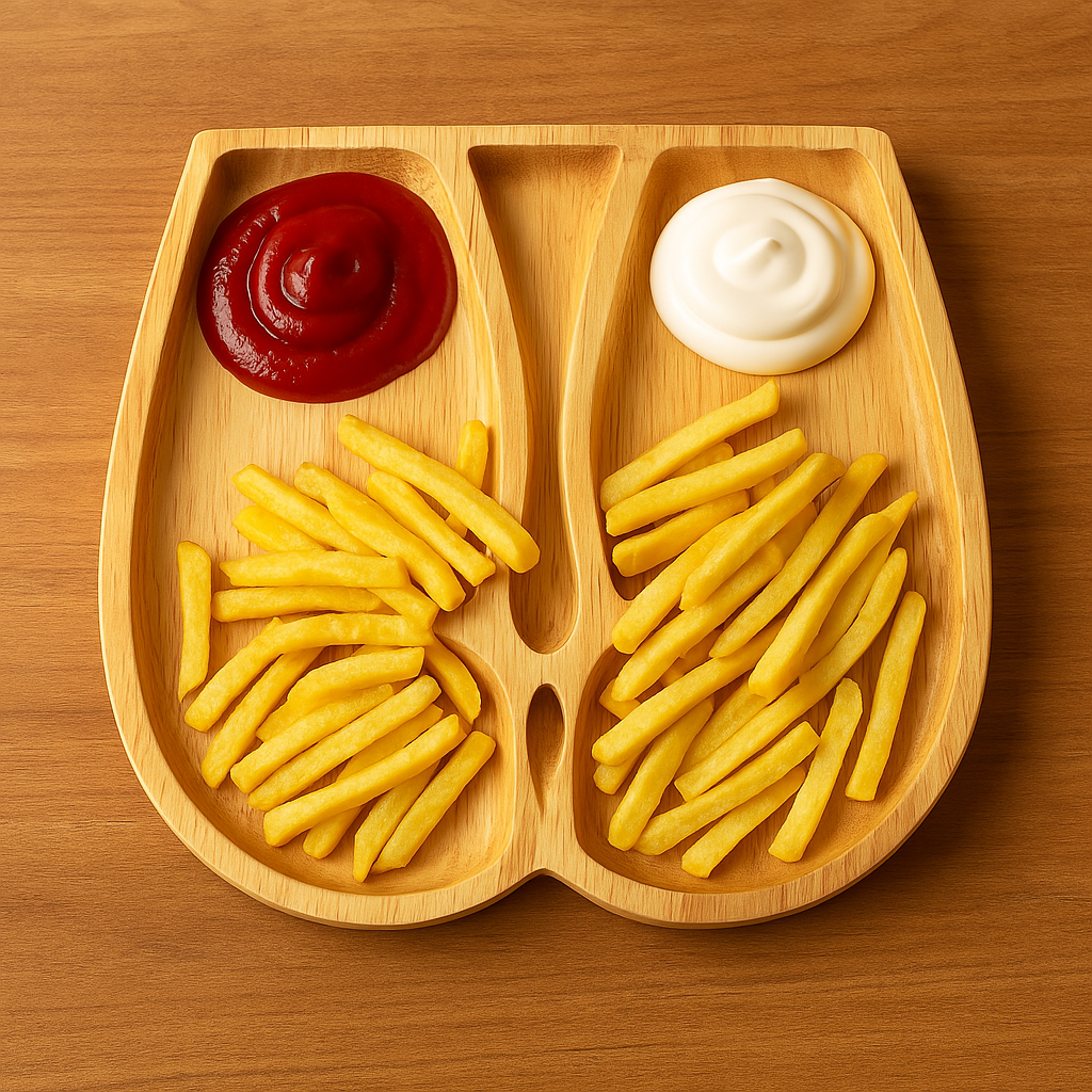 Unique Adult-Themed Party Butt Shaped Snack Tray