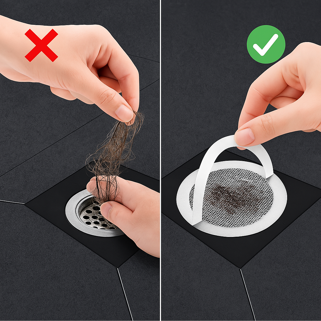 Disposable Hair Catcher Shower Filter