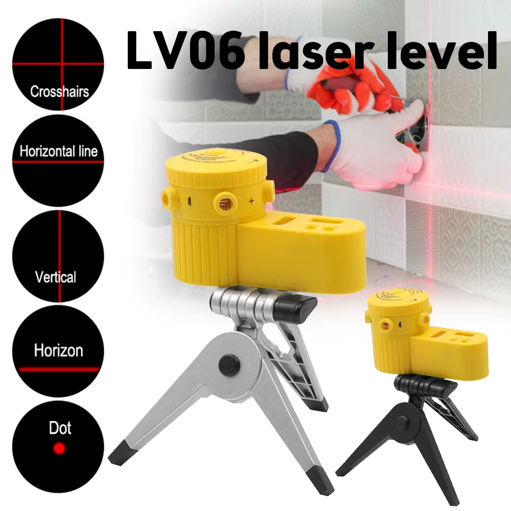 DIY Laser Level Ruler Measuring Laser Tool