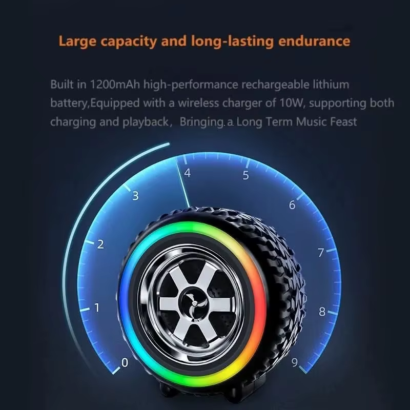 All Wheel Creative Wireless Speaker