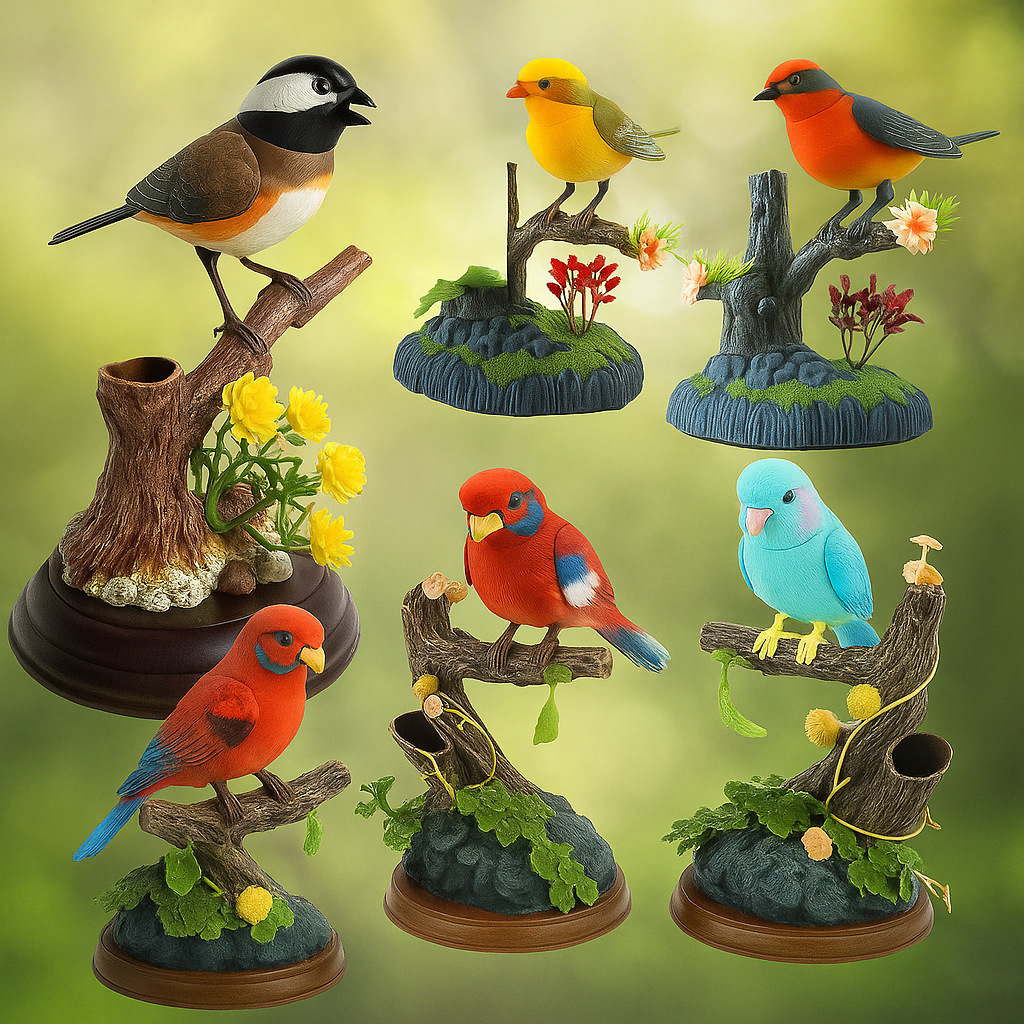 Singing Bird Home Decor