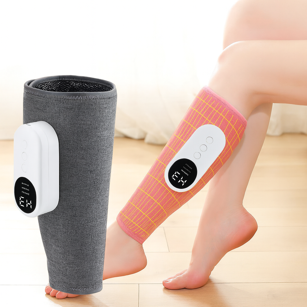 Deep Tissue Infrared Heat Compression Electric Leg Muscle Therapy Massager