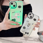 Neon Paws Cat Lover Luminous Phone Case