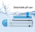 Weekly Pill Organizer Travel Water Bottle