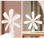 Portable Clip-On Desk & Bedside Fan