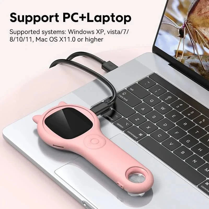 Microscope for children with photo & video recording