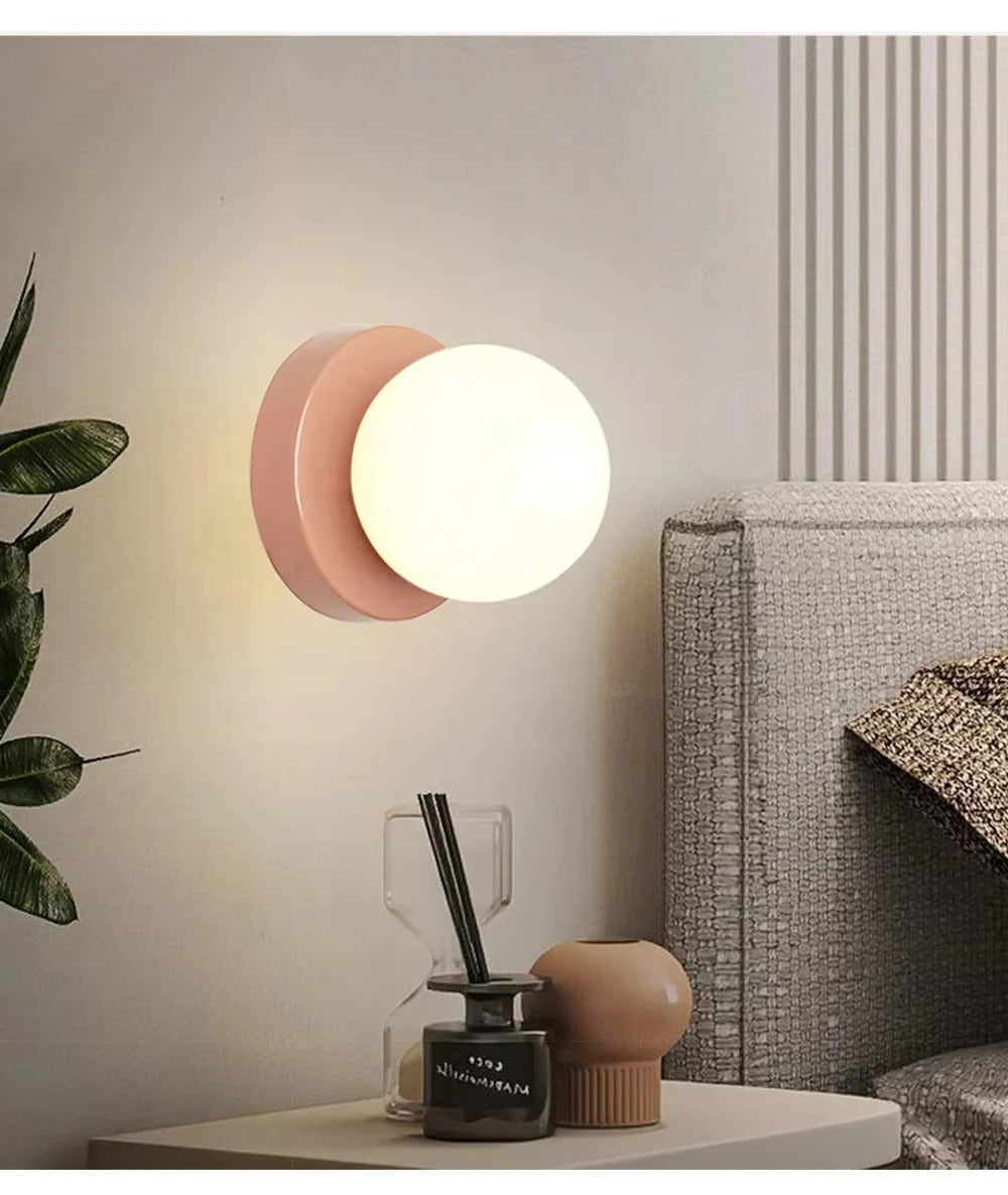 LED Glass Wall Lamp
