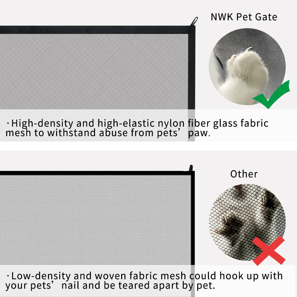 VeiligHek Foldable Safety Gate | Flexible and safe gate for indoors and outdoors