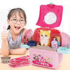 Animal care set for children with learning fun
