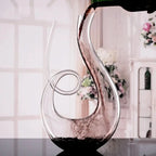Elegant Swirling Wine Decanter for Aeration and Serving