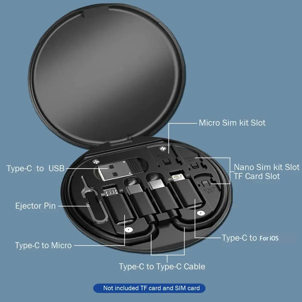 All-in-One Travel Charger Kit