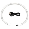 Light Up Dog Collar, USB Rechargeable LED Glowing Collar