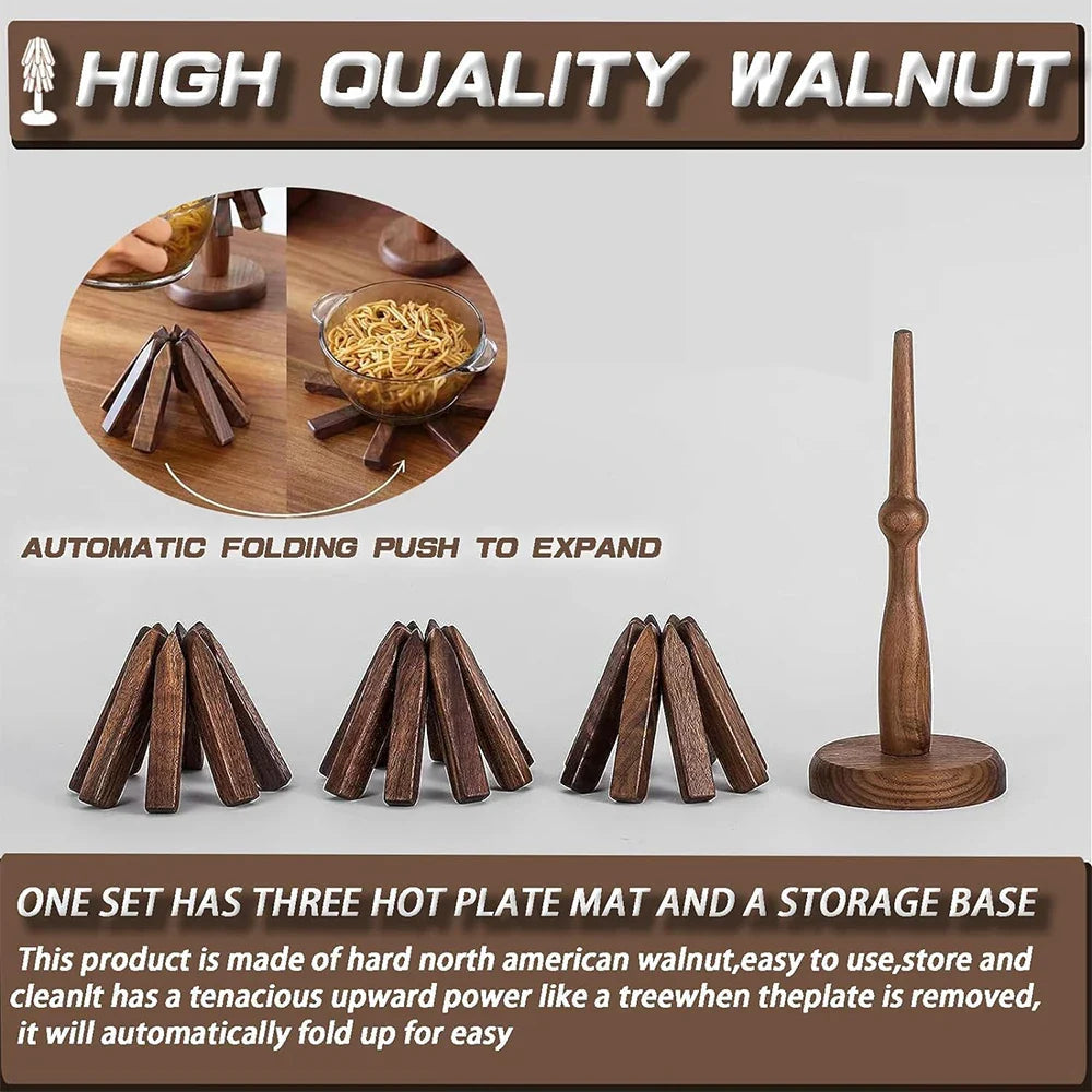 Walnut Tree Table Trivets