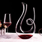 Elegant Swirling Wine Decanter for Aeration and Serving