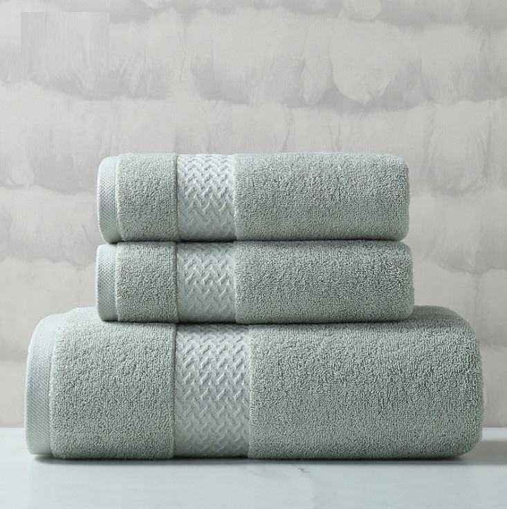 100% Egyptian Cotton Bath Towel 70x140cm - grey