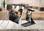 Enlarged screen for complete comfort