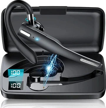 Trucker Dual Mic Wireless Bluetooth 5.1 Noise Cancelling Headset/Earpiece