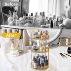 360° Rotating Makeup Organizer
