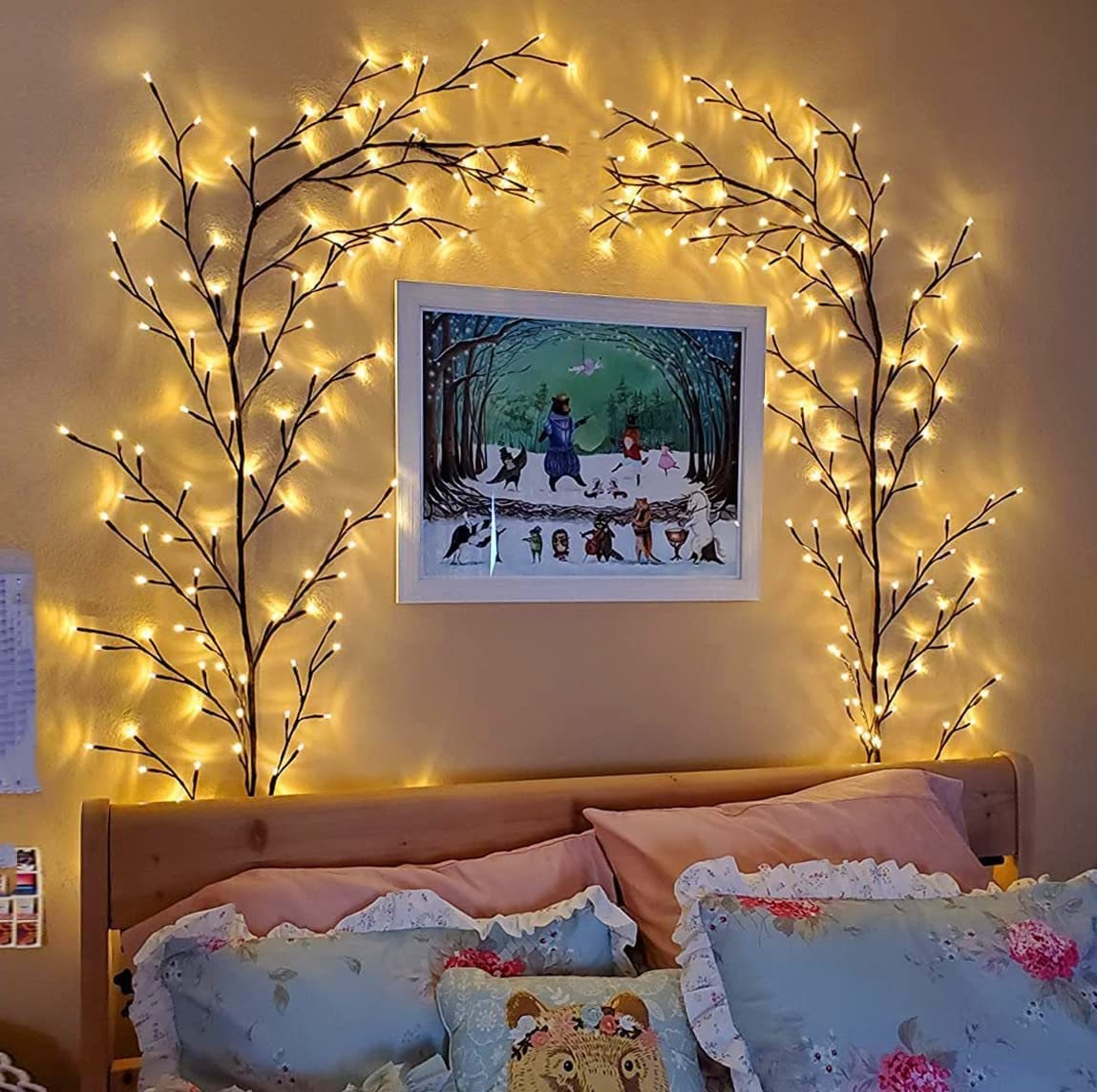 Glowing Tree Branch Decor LED Wall Light