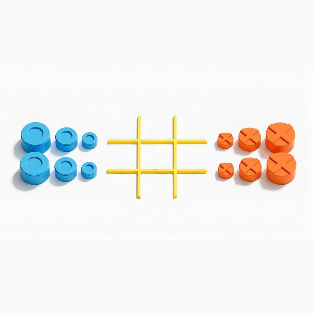 Classic Tic-Tac game in a new design for the whole family