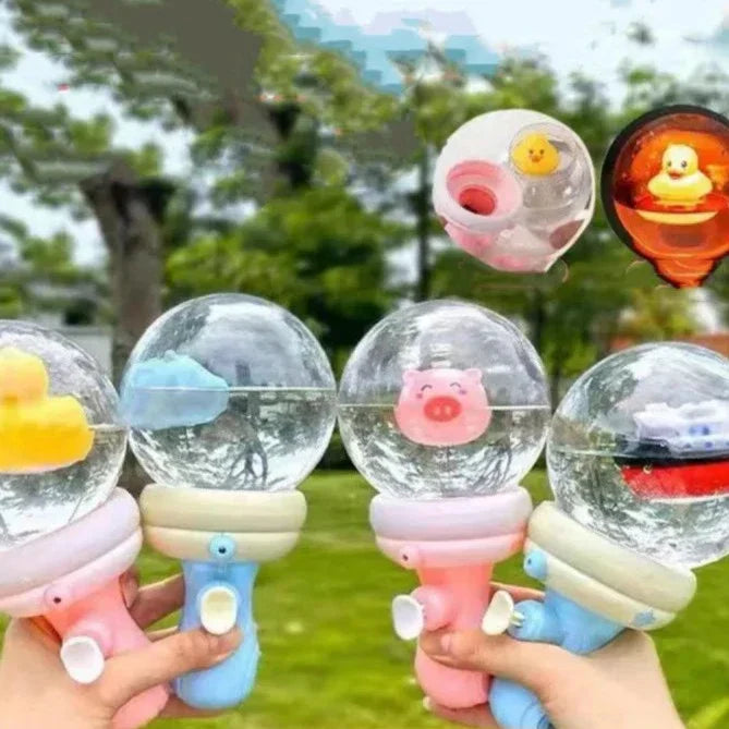 Water fun for kids – Colorful water gun with animal motifs