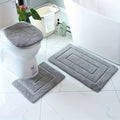 SoftStep Luxe Bath Mat Set – Non-Slip, Quick-Drying and Washable