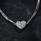Magnetic Heart Charm Necklace