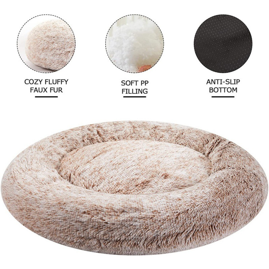 Dog Bed Plush Orthopaedic Calming Pet Cushion