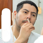 Compact Nose Trimmer with 360° Rotating Head – Precision Grooming for Men and Women