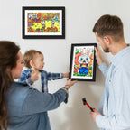 ArtNest Magnetic Frame | Creative display solution for children's artwork