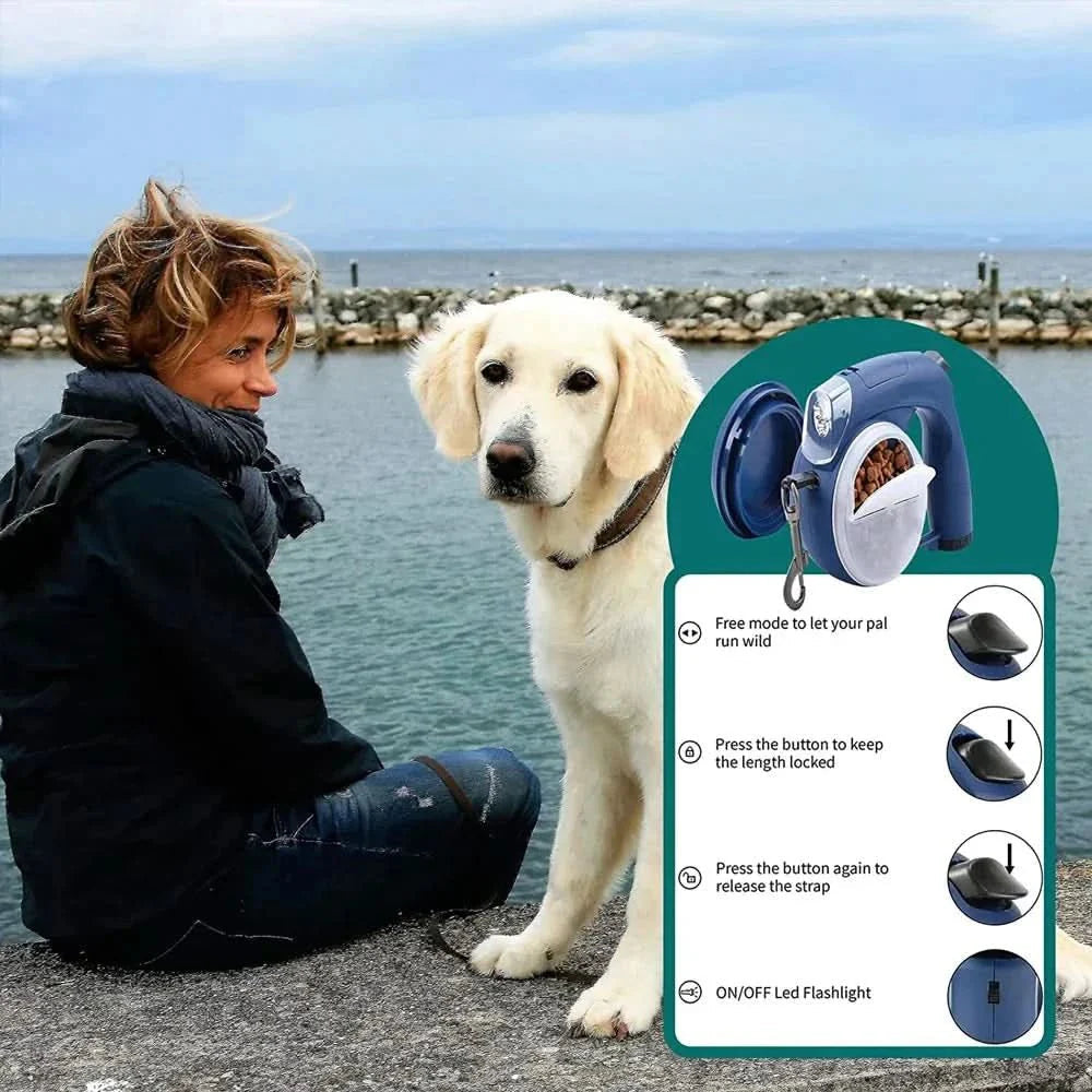 Adjustable Dog Leash for Safety & Comfort