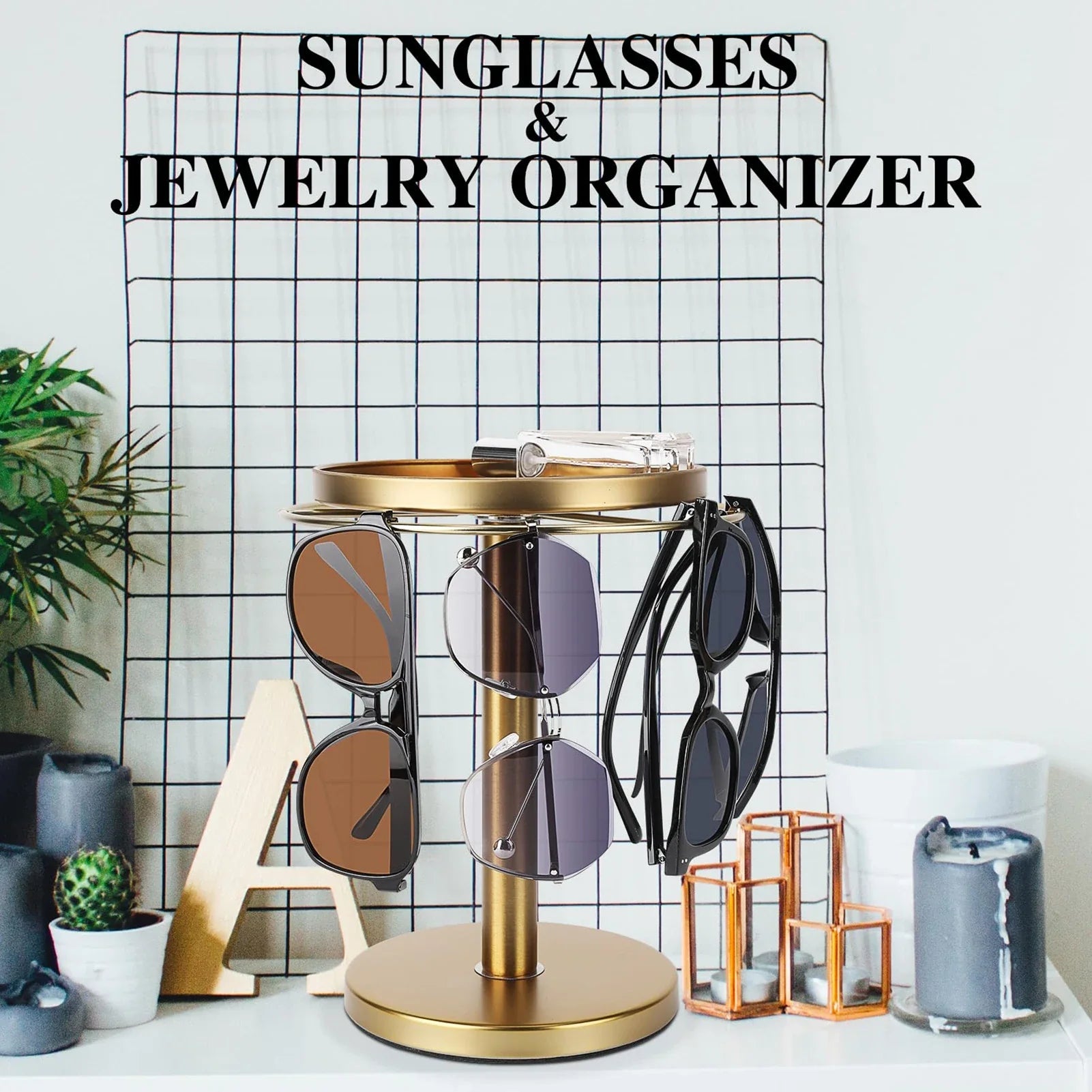 Spin & Store Sunglasses Holder
