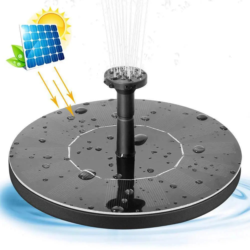 TranquilFlow – Calming Garden Fountain with Sunlight