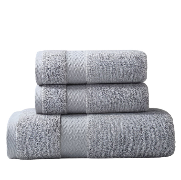 100% Egyptian Cotton Bath Towel 70x140cm - grey